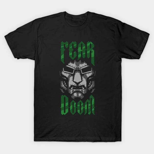 Fear Doom T-Shirt by demonigote